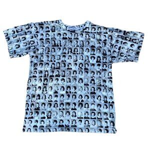 Rare Jeremy Scott Yearbook Photo Shirt Medium